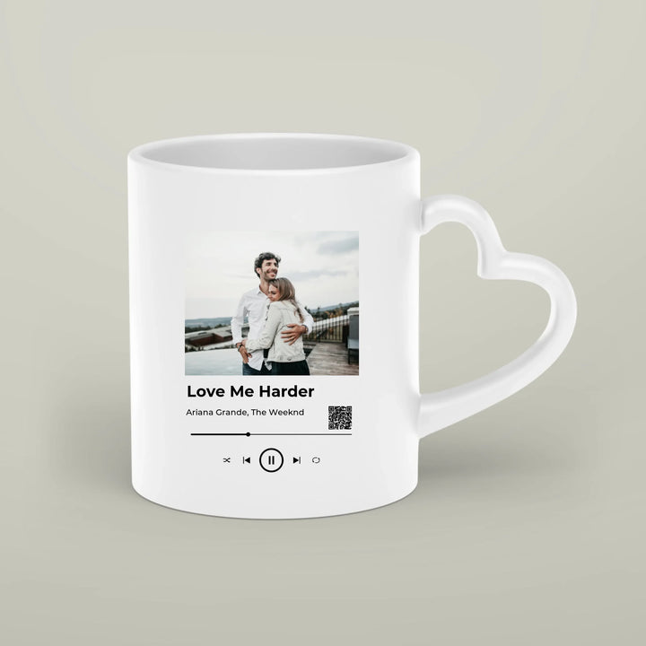 Heart-Shaped Mug | VALENTINES DAY | PAWNI