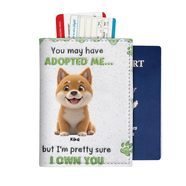 You may have adopt me Passport Case | Cat | PAWNI