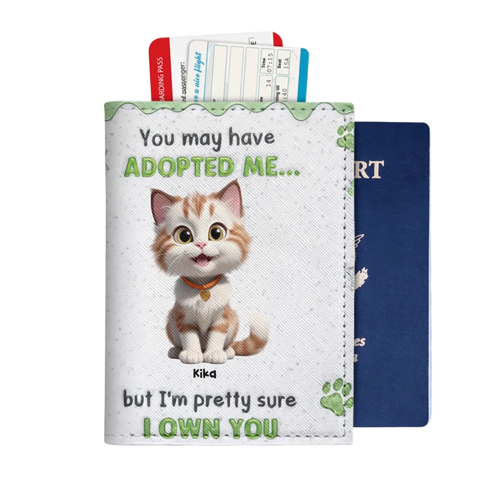 You may have adopt me Passport Case | Cat | PAWNI
