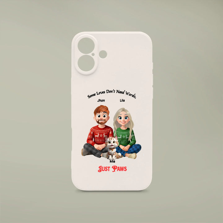 CHRISTMAS ORNAMENT- dog mom | dog dad